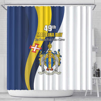 Portugal Madeira Day 1st July Shower Curtain Das Ilhas as Mais Belas e Livres LT17