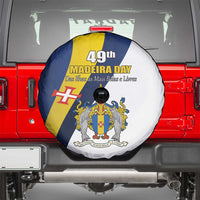 Portugal Madeira Day 1st July Spare Tire Cover Das Ilhas as Mais Belas e Livres LT17