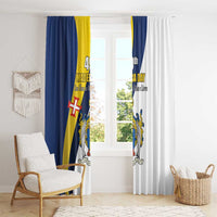 Portugal Madeira Day 1st July Window Curtain Das Ilhas as Mais Belas e Livres LT17