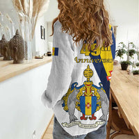 Portugal Madeira Day 1st July Women Casual Shirt Das Ilhas as Mais Belas e Livres LT17