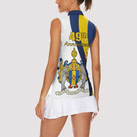 Portugal Madeira Day 1st July Women Sleeveless Polo Shirt Das Ilhas as Mais Belas e Livres LT17