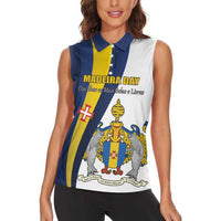 Portugal Madeira Day 1st July Women Sleeveless Polo Shirt Das Ilhas as Mais Belas e Livres LT17