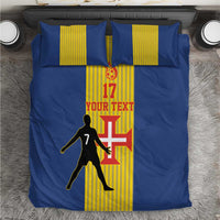 Custom Portugal Maderia Football Bedding Set Sporty Style