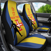 Custom Portugal Maderia Football Car Seat Cover Sporty Style
