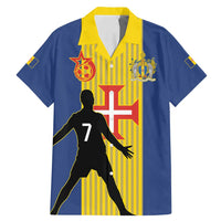 Custom Portugal Maderia Football Family Matching Mermaid Dress and Hawaiian Shirt Sporty Style