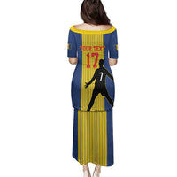 Custom Portugal Maderia Football Family Matching Puletasi and Hawaiian Shirt Sporty Style