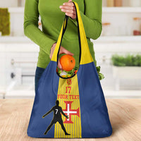 Custom Portugal Maderia Football Grocery Bag Sporty Style