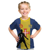 Custom Portugal Maderia Football Kid T Shirt Sporty Style