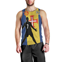 Custom Portugal Maderia Football Men Tank Top Sporty Style