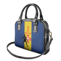 Custom Portugal Maderia Football Shoulder Handbag Sporty Style