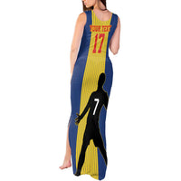 Custom Portugal Maderia Football Tank Maxi Dress Sporty Style