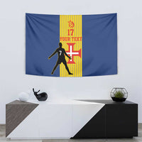 Custom Portugal Maderia Football Tapestry Sporty Style
