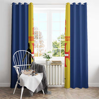 Custom Portugal Maderia Football Window Curtain Sporty Style