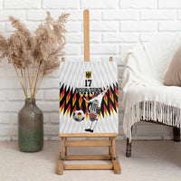 Custom Germany Football Canvas Wall Art Sporty Style