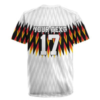 Custom Germany Football Rugby Jersey Sporty Style