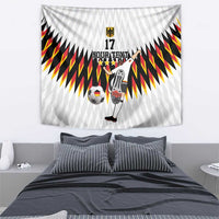 Custom Germany Football Tapestry Sporty Style