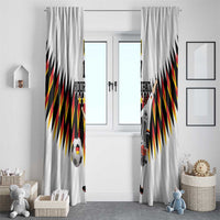 Custom Germany Football Window Curtain Sporty Style