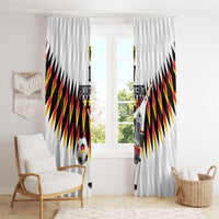 Custom Germany Football Window Curtain Sporty Style