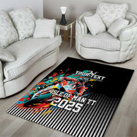 Personalized Isle of Man TT Area Rug Motorcycle Racing