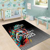 Personalized Isle of Man TT Area Rug Motorcycle Racing