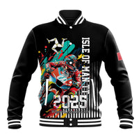 Personalized Isle of Man TT Baseball Jacket Motorcycle Racing