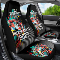 Personalized Isle of Man TT Car Seat Cover Motorcycle Racing