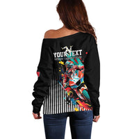 Personalized Isle of Man TT Off Shoulder Sweater Motorcycle Racing