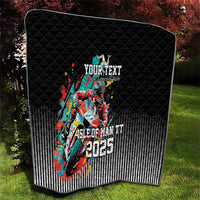 Personalized Isle of Man TT Quilt Motorcycle Racing