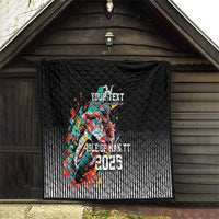 Personalized Isle of Man TT Quilt Motorcycle Racing