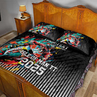 Personalized Isle of Man TT Quilt Bed Set Motorcycle Racing