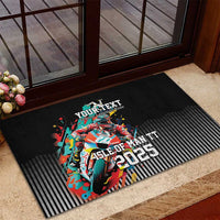 Personalized Isle of Man TT Rubber Doormat Motorcycle Racing