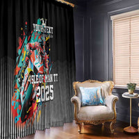 Personalized Isle of Man TT Window Curtain Motorcycle Racing