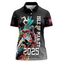 Personalized Isle of Man TT Women Polo Shirt Motorcycle Racing