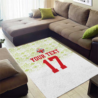 Custom Sardinia Football Area Rug Sardigna Sporty Style