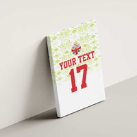 Custom Sardinia Football Canvas Wall Art Sardigna Sporty Style