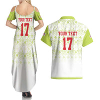 Custom Sardinia Football Couples Matching Summer Maxi Dress and Hawaiian Shirt Sardigna Sporty Style