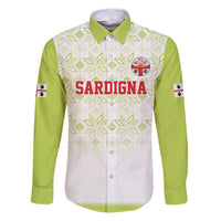 Custom Sardinia Football Family Matching Puletasi and Hawaiian Shirt Sardigna Sporty Style