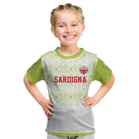 Custom Sardinia Football Kid T Shirt Sardigna Sporty Style