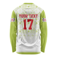 Custom Sardinia Football Long Sleeve Shirt Sardigna Sporty Style