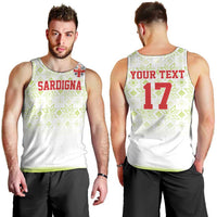 Custom Sardinia Football Men Tank Top Sardigna Sporty Style
