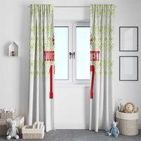 Custom Sardinia Football Window Curtain Sardigna Sporty Style
