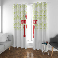 Custom Sardinia Football Window Curtain Sardigna Sporty Style