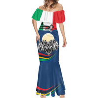 Italian Republic Football Mermaid Dress Gli Azzurri History Champion