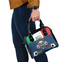 Italian Republic Football Shoulder Handbag Gli Azzurri History Champion