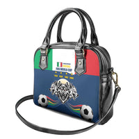 Italian Republic Football Shoulder Handbag Gli Azzurri History Champion