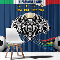 Italian Republic Football Window Curtain Gli Azzurri History Champion