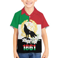 Italian Republic Anniversary of the Unification Kid Hawaiian Shirt Anniversario dellUnita d'Italia