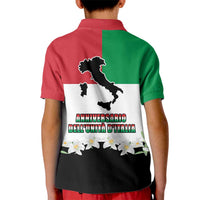 Italian Republic Anniversary of the Unification Kid Polo Shirt Anniversario dellUnita d'Italia