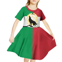 Italian Republic Anniversary of the Unification Kid Short Sleeve Dress Anniversario dellUnita d'Italia