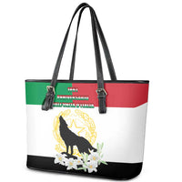 Italian Republic Anniversary of the Unification Leather Tote Bag Anniversario dellUnita d'Italia